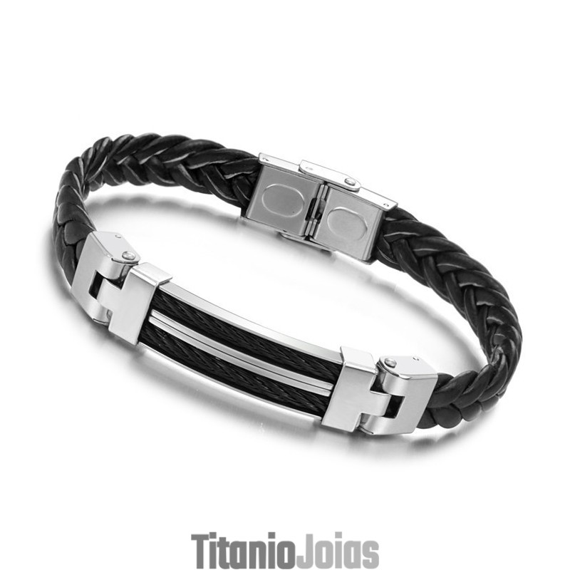 Pulseira Masculina De Titânio Fácil De Usar Pulseira Masculina De Titânio Fácil De Usar