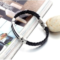 Pulseira Masculina De Titânio Fácil De Usar