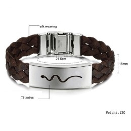 Pulseira De Titânio Viper Masculina De Desempenho Confiável