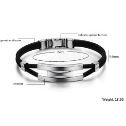 Pulseira De Titânio Concisa De Alta Qualidade