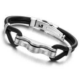 Pulseira De Silicone De Titânio De Qualidade Superior