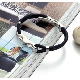 Pulseira De Silicone De Titânio De Qualidade Superior