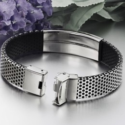 Pulseira Masculina Cruz De Couro De Titânio Com Qualidade E Quantidade Garantidas