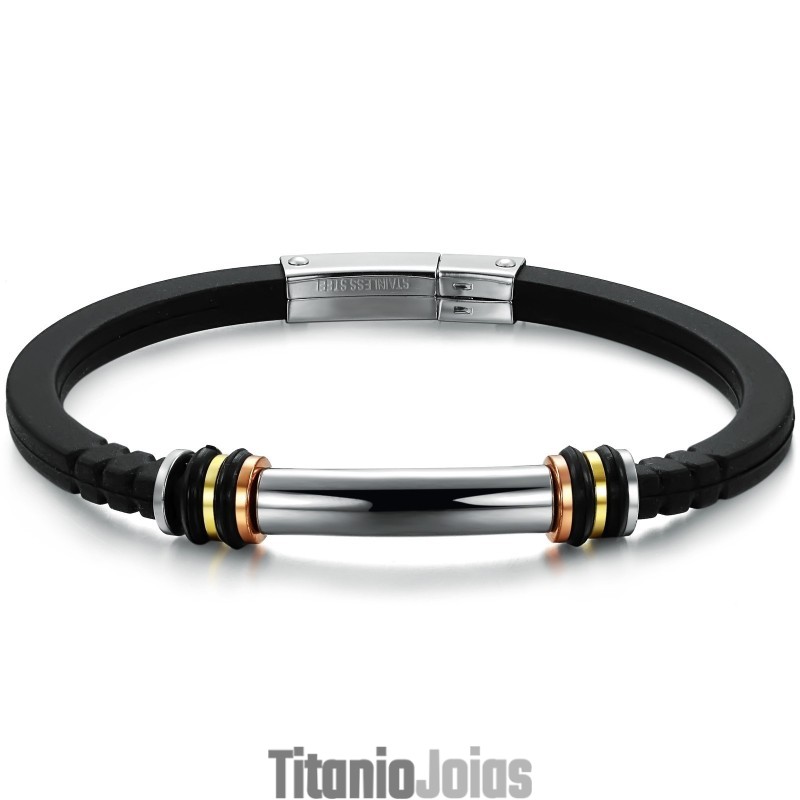 Pulseira De Silicone De Titânio Vendendo Bem Em Todo O Mundo