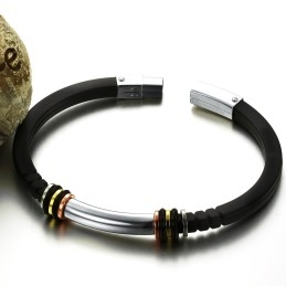 Pulseira De Silicone De Titânio Vendendo Bem Em Todo O Mundo