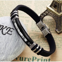 Pulseira De Silicone De Titânio Completa Em Especificações