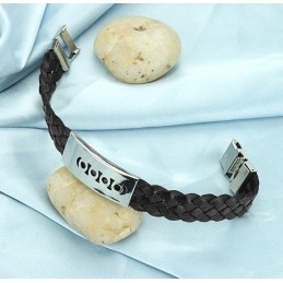 Pulseira De Titânio Preto De Qualidade Superior