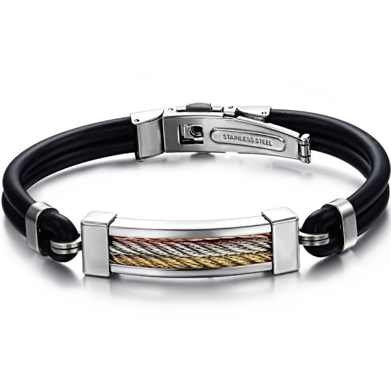 Pulseira De Silicone De Titânio Fácil De Usar Pulseira De Silicone De Titânio Fácil De Usar
