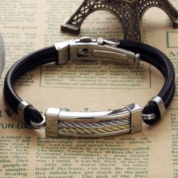 Pulseira De Silicone De Titânio Fácil De Usar