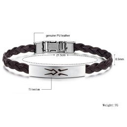 Pulseira Feminina De Titânio Pu Com Qualidade E Quantidade Garantidas