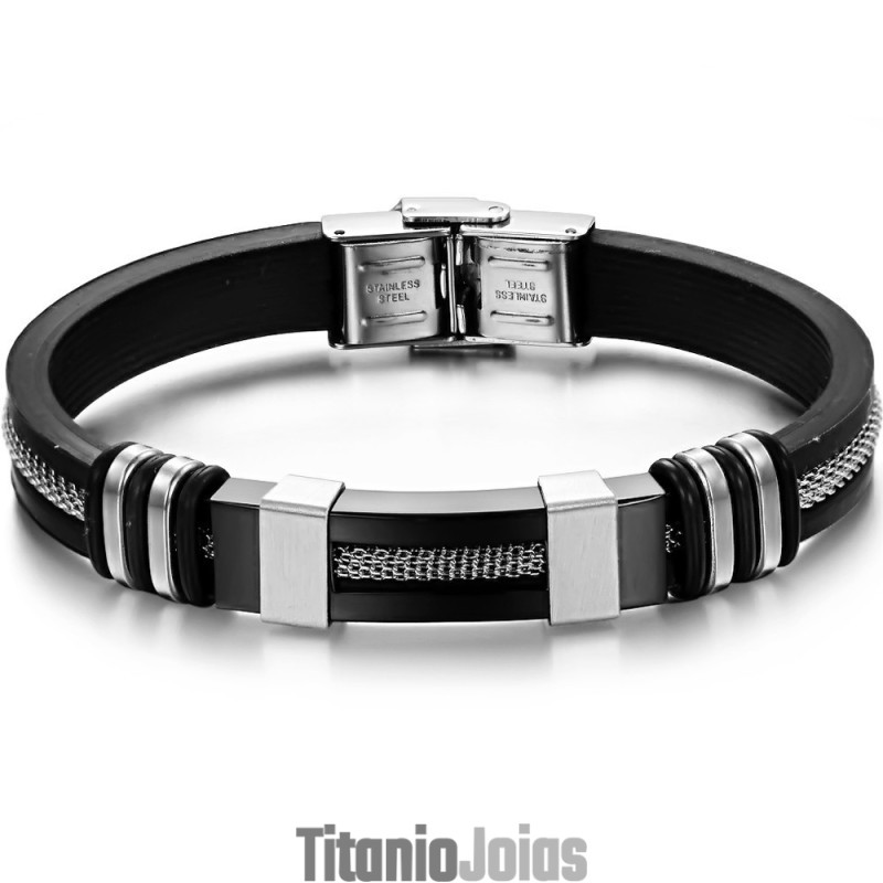 Pulseira De Silicone De Titânio Com Qualidade E Quantidade Garantidas Pulseira De Silicone De Titânio Com Qualidade E Quantidade Garantidas