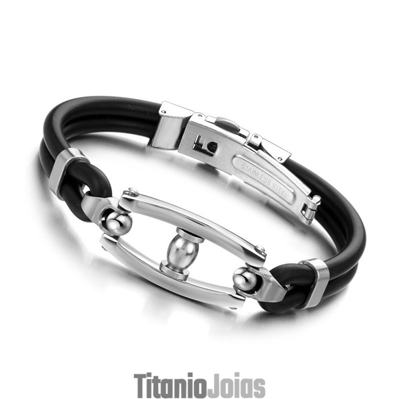 Pulseira De Silicone De Titânio De Grande Variedade