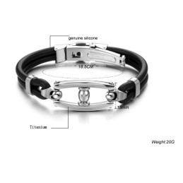 Pulseira De Silicone De Titânio De Grande Variedade