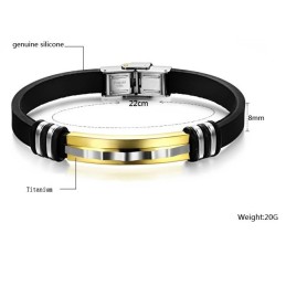 Pulseira De Silicone De Titânio De Grande Variedade