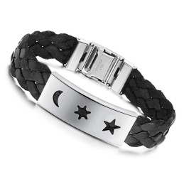 Pulseira Masculina De Titânio Fácil De Usar