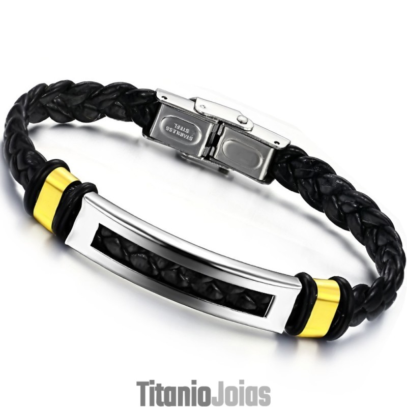 Pulseira De Couro De Titânio Vendendo Bem Em Todo O Mundo Pulseira De Couro De Titânio Vendendo Bem Em Todo O Mundo
