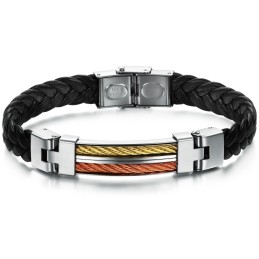 Pulseira De Couro De Titânio Com Qualidade E Quantidade Garantidas