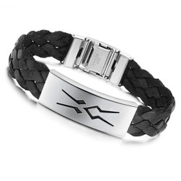 Pulseira Masculina De Titânio De Qualidade Estável
