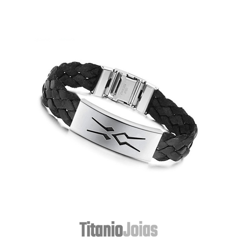 Pulseira Masculina De Titânio De Qualidade Estável
