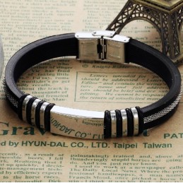 Pulseira De Silicone De Titânio De Grande Variedade