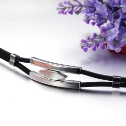 Pulseira De Silicone De Titânio De Alta Qualidade