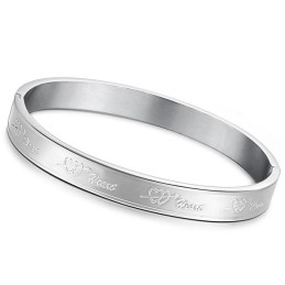 Pulseira De Titânio Em Formato De Coração, A Rainha Da Qualidade Para Os Amantes