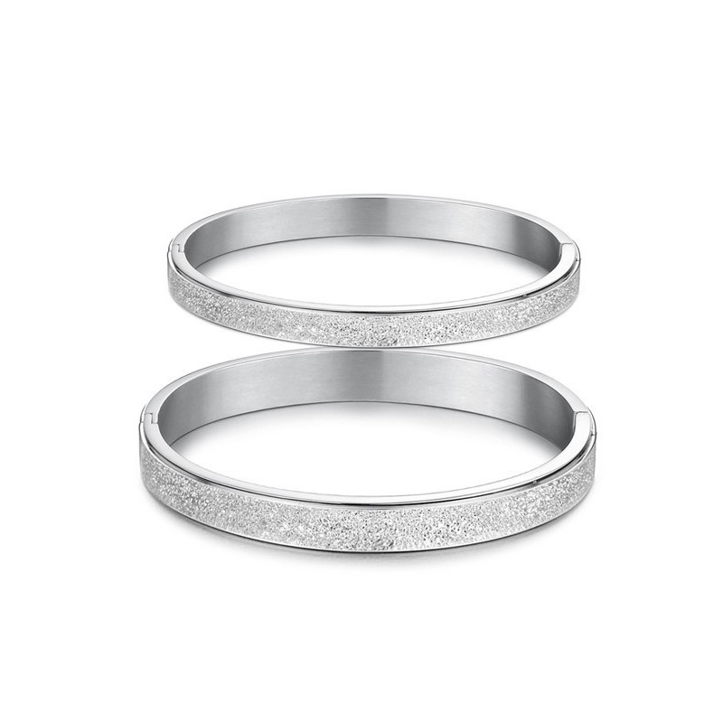 Pulseira De Titânio Esfoliante De Qualidade Estável Para Amantes