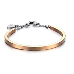 Pulseira De Titânio Com Fecho Feminino De Qualidade Confiável