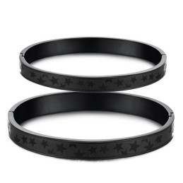 Pulseira De Titânio Queen Of Quality Stars Para Amantes