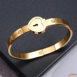 Pulseira De Titânio Com Fecho De Reputação Confiável Para Amantes