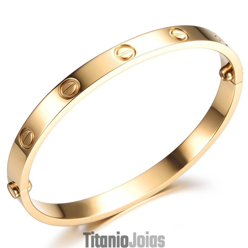 Pulseira Feminina De Titânio Fácil De Usar Pulseira Feminina De Titânio Fácil De Usar