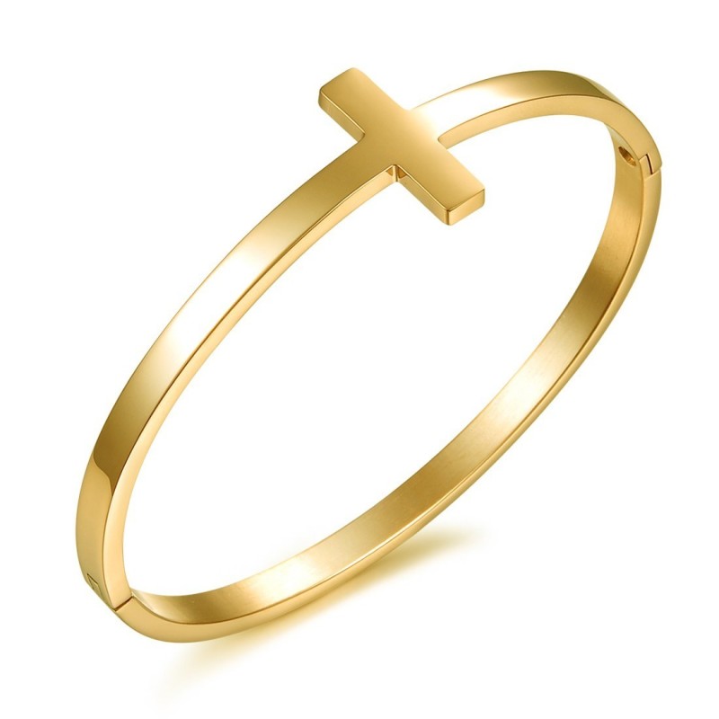 Pulseira Feminina Concisa De Titânio De Qualidade Estável Pulseira Feminina Concisa De Titânio De Qualidade Estável