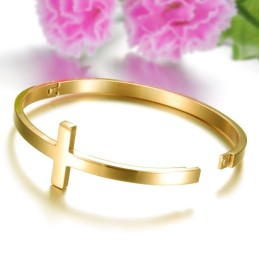 Pulseira Feminina Concisa De Titânio De Qualidade Estável