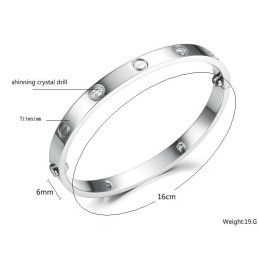 Pulseira Feminina De Titânio De Alta Qualidade