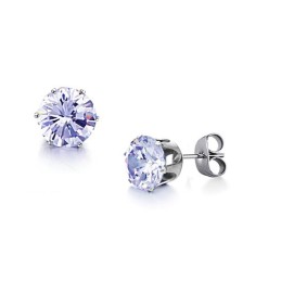 Brincos De Titânio De Qualidade Superior Com Diamante