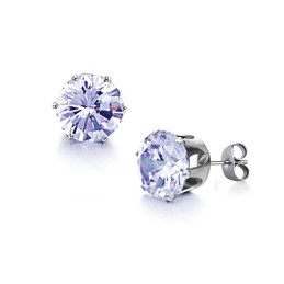 Brincos Femininos De Titânio Com Strass, Vendendo Bem Em Todo O Mundo