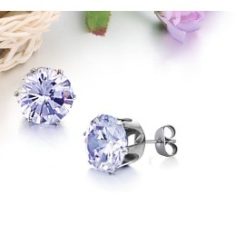 Brincos Femininos De Titânio Com Strass, Vendendo Bem Em Todo O Mundo