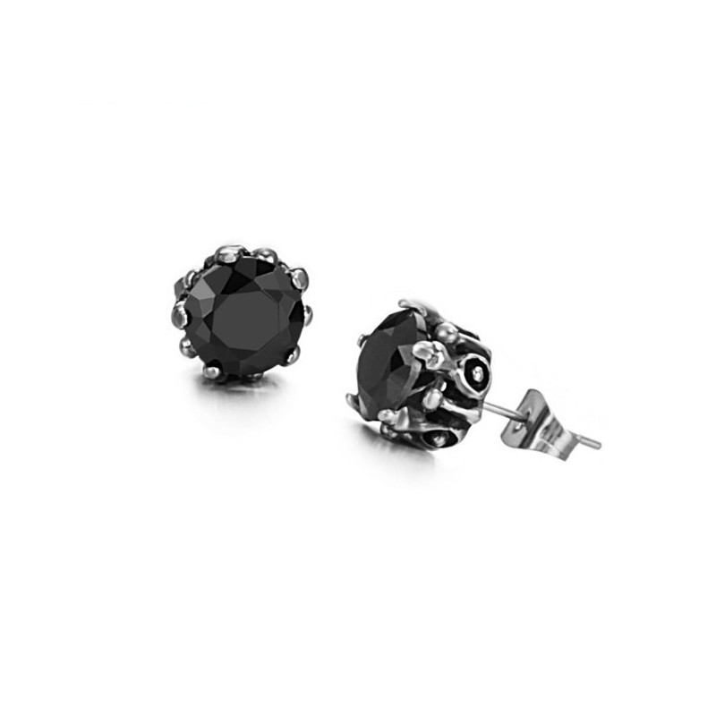 Brincos De Titânio Preto Com Diamante E Reputação Confiável Brincos De Titânio Preto Com Diamante E Reputação Confiável