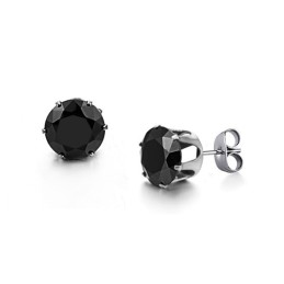 Brincos De Titânio Preto De Alta Qualidade