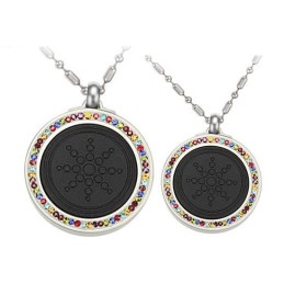 Colar Pelelith De Titânio Com Diamante E Qualidade E Quantidade Garantidas Para Amantes