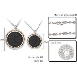 Colar Pelelith De Titânio Com Diamante E Qualidade E Quantidade Garantidas Para Amantes