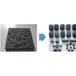 Colar Pelelith De Titânio Com Diamante, Durável E Saudável