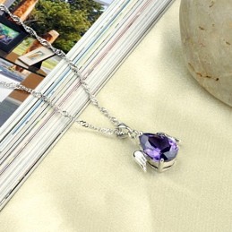 Colar Feminino Retrô De Titânio Com Banho De Platina E Grande Variedade
