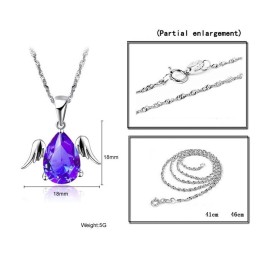 Colar Feminino Retrô De Titânio Com Banho De Platina E Grande Variedade
