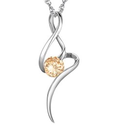 Colar Feminino De Titânio Com Banho De Platina Roxa E Diamante, Vendendo Bem Em Todo O Mundo