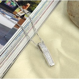 Colar Feminino De Titânio Com Banho De Platina E Grande Variedade