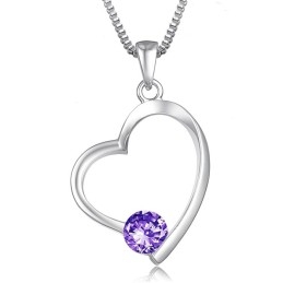 Colar Feminino De Titânio Com Banho De Platina E Diamantes, Grande Variedade