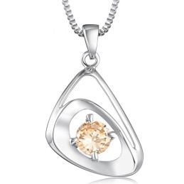 Colar Feminino De Titânio Com Banho De Platina E Qualidade Garantida