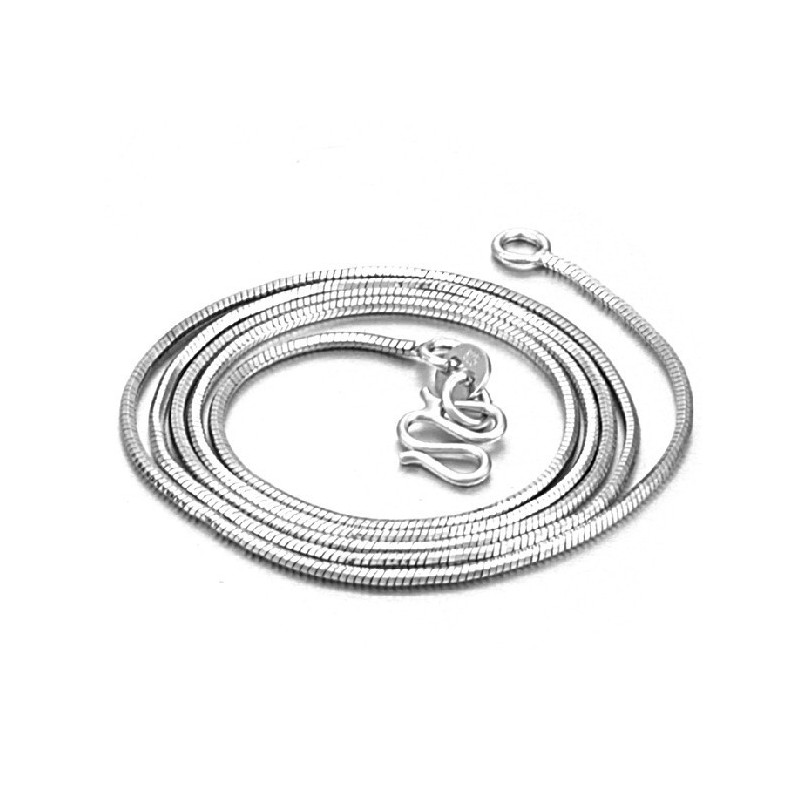 Corrente De Titânio Banhada A Platina Com Especificações Completas De Cobra Fêmea