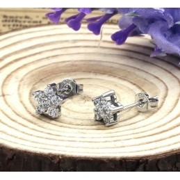 Brincos De Titânio Banhados A Platina, Antialérgicos E De Alta Qualidade, Com Diamantes, Conhecidos Por Sua Alta Qualidade